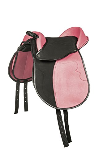 Selle poney rose pour fille